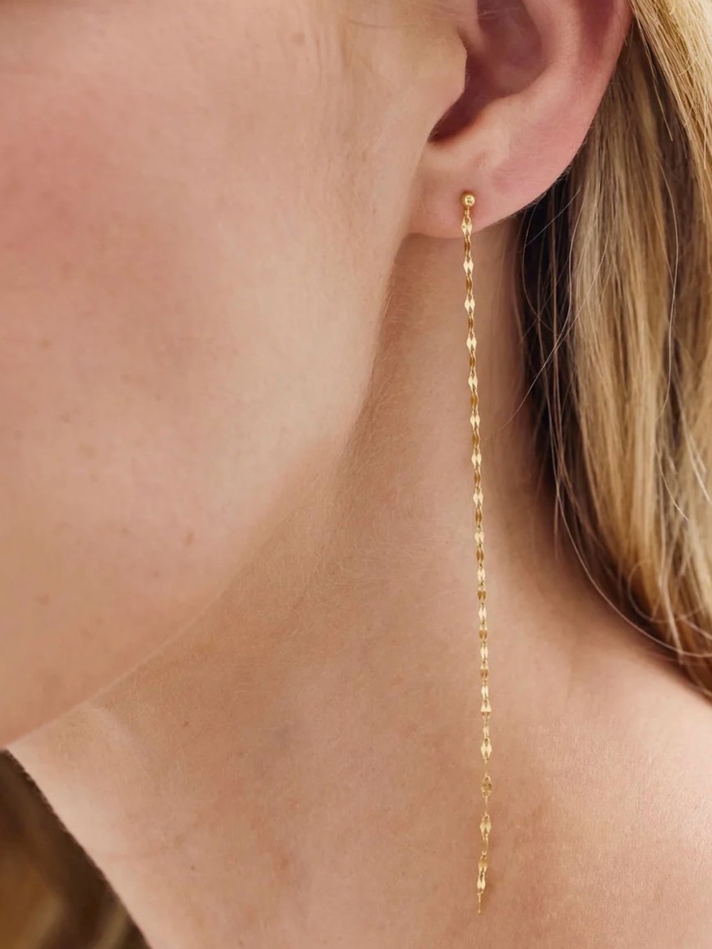 Ring Concierge Chain Duster Earrings